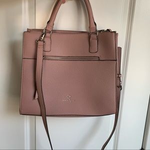 Nanette Lepore dusty Rose pink purse